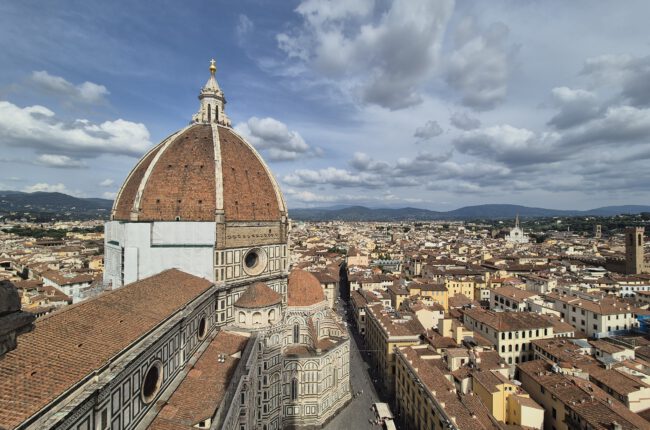 Duomo vanaf de Klokkentoren van Giotto