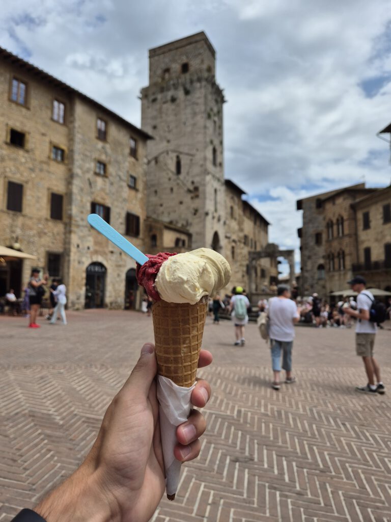 Ijs van Gelateria Dondoli