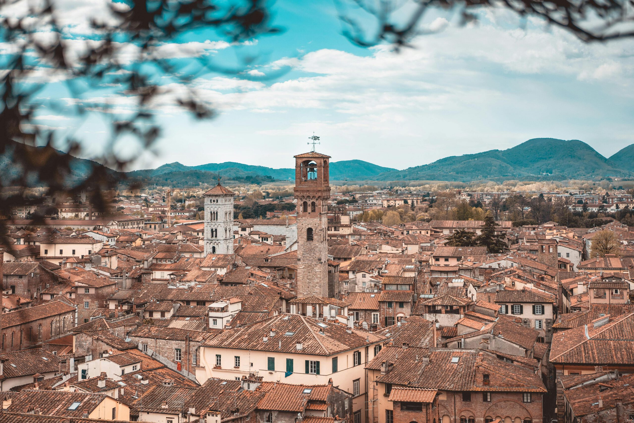 Lucca vanaf de toren