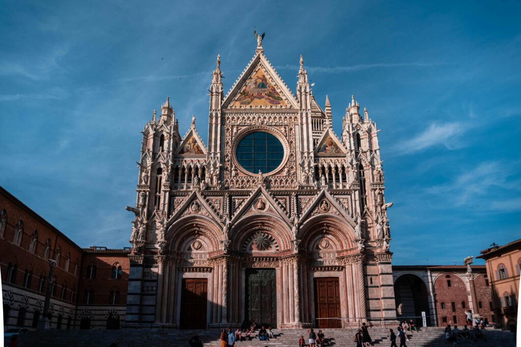 Duomo di siena vooraanzicht